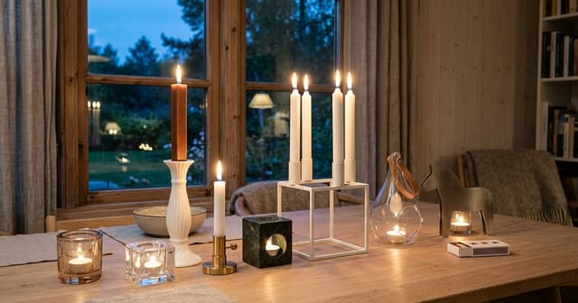 Kerzenlicht-Saison: 10 nordische Stücke für dunkle Abende