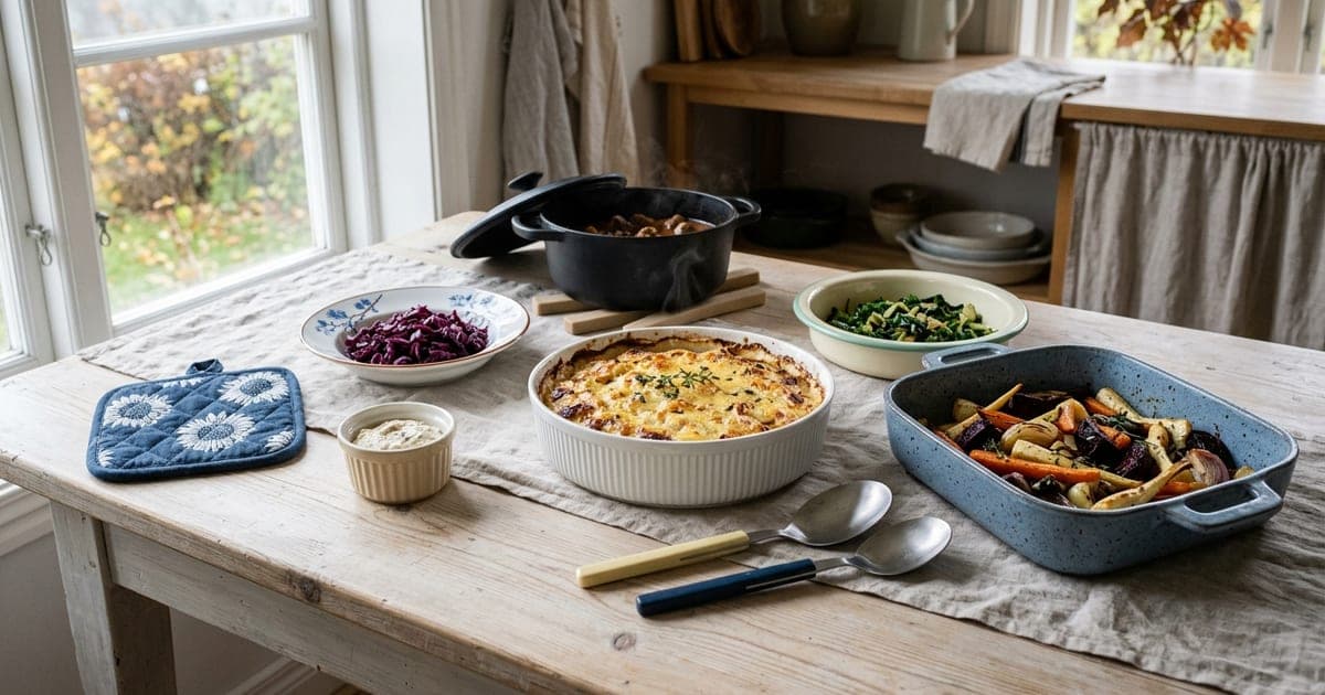 Ofensaison: 10 nordische Formen für langsames Kochen