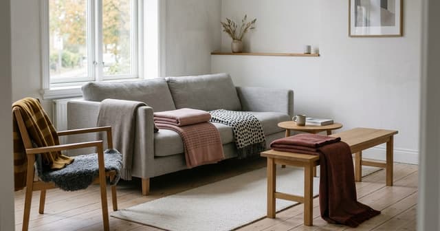 Warum nordische Wolle anders ist: 10 Decken und ein Teppich
