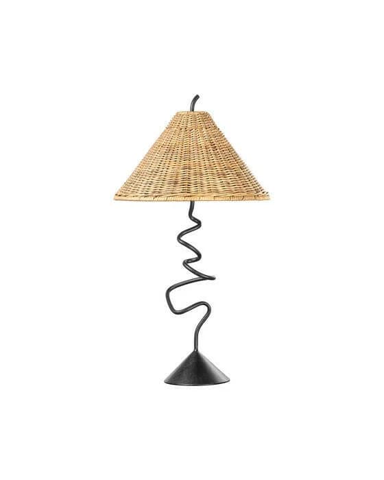 Alaric Tischlampe schwarz