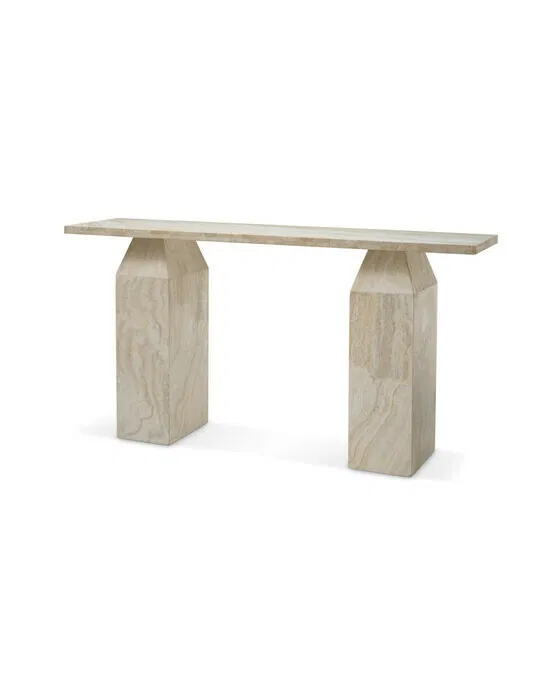 Tarragona Console Table Travertine