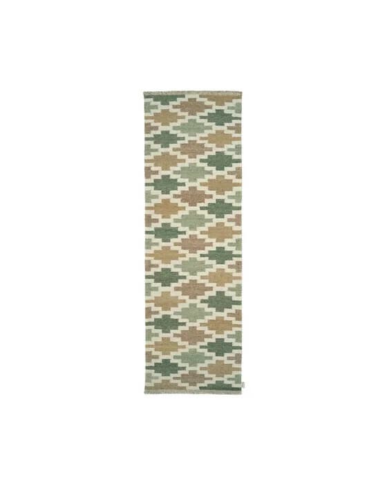 Teppich Korsnäs grünbeige