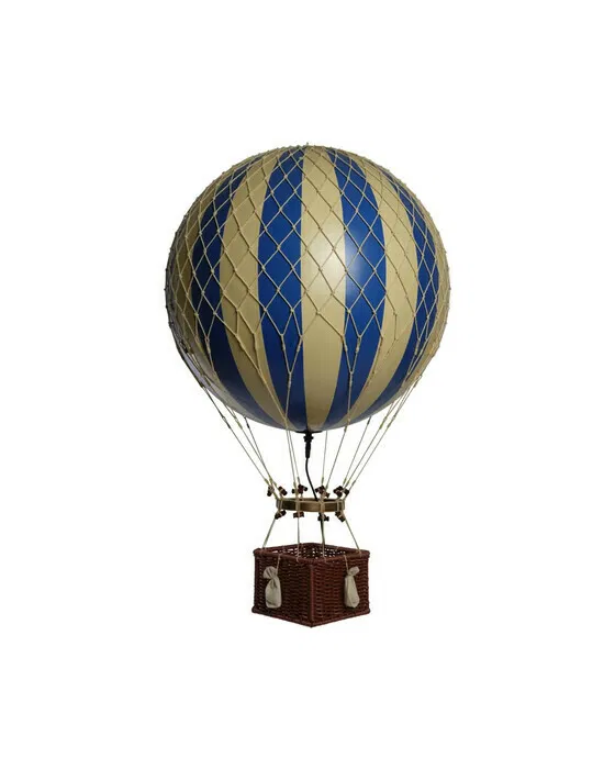 Jules Verne Hot Air Balloon LED Blue