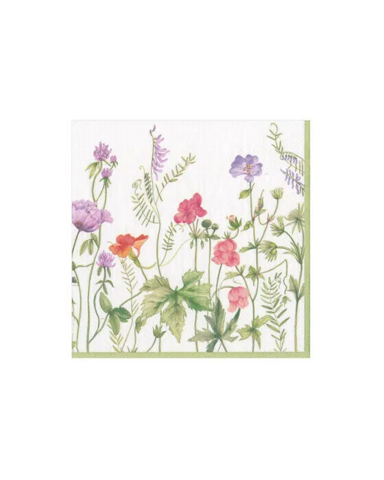 French Floral Servietten 20er-Pack