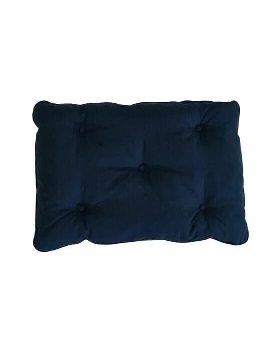 Hundebett Kissen indigo