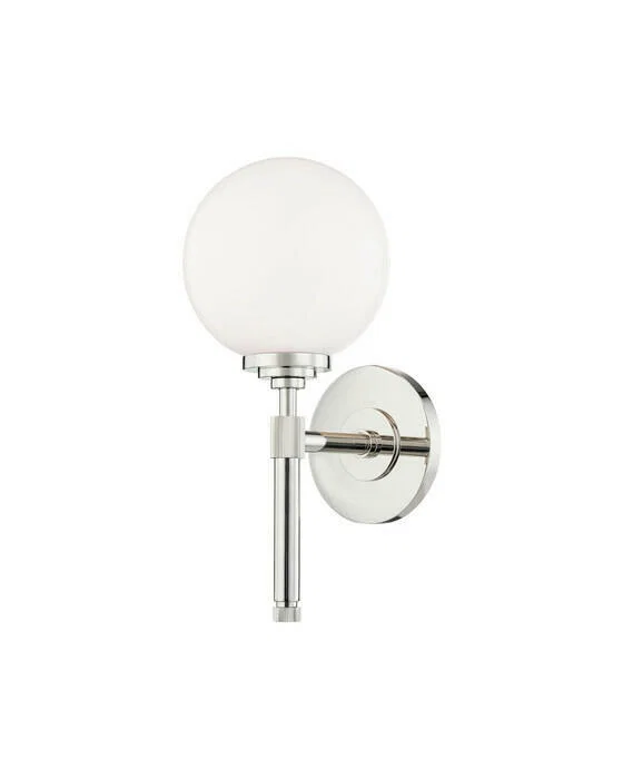 Bowery Badezimmerleuchte Nickel