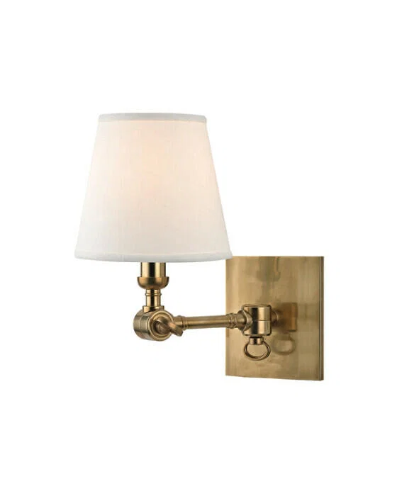Hillsdale Wandleuchte Antikes Messing