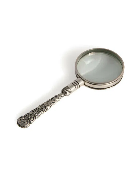 Rococo Magnifier, Silver