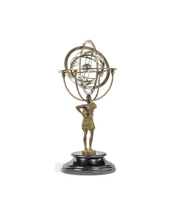 18th C. Atlas Armillary