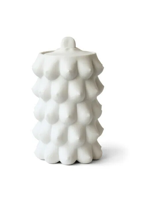 Georgia Cookie Jar White