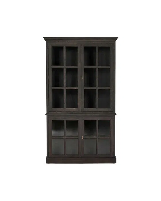 Seethrough Vitrinenschrank mountain wenge
