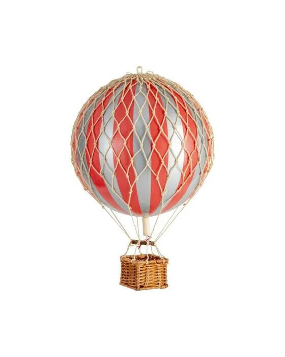 Travels Light Luftballon silber/rot