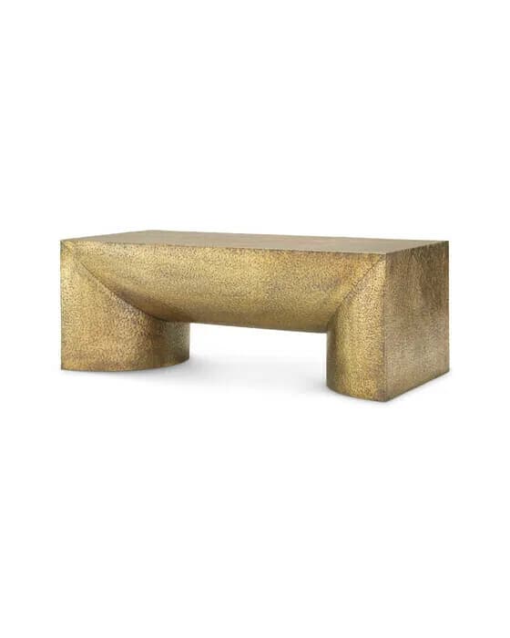Drayton Couchtisch Messing