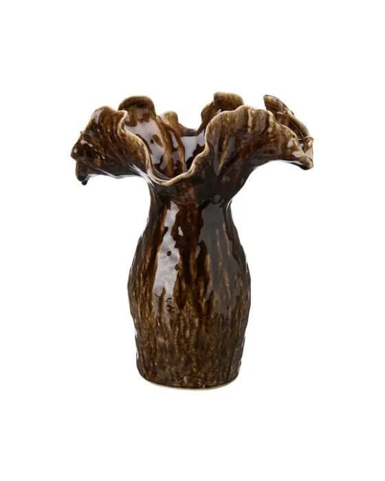 Jade-Vase braun