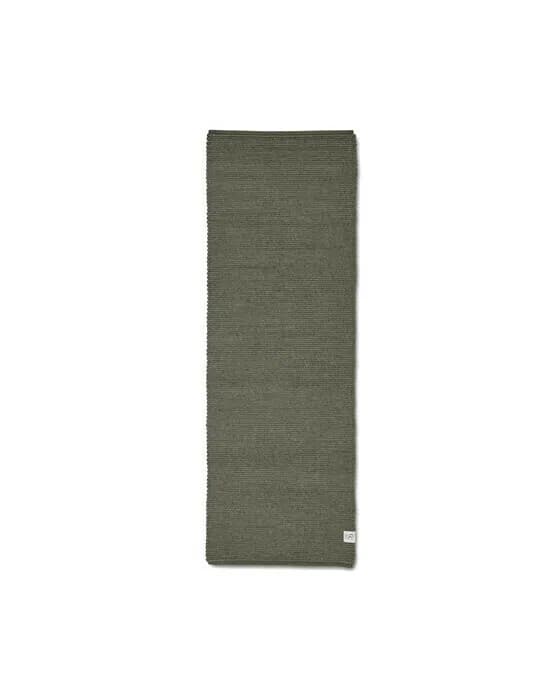 Merino Rug Dark Green