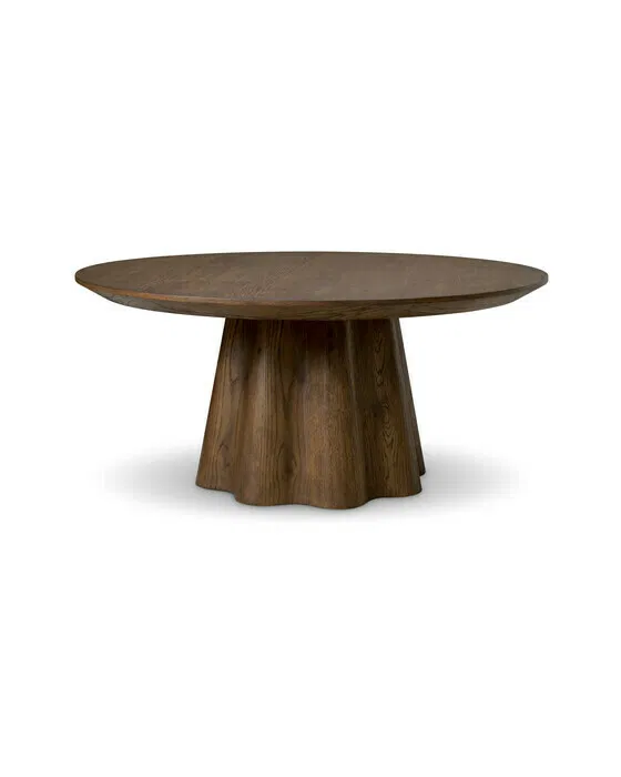 Papyrus Couchtisch Dunkelbraun Eichenfurnier