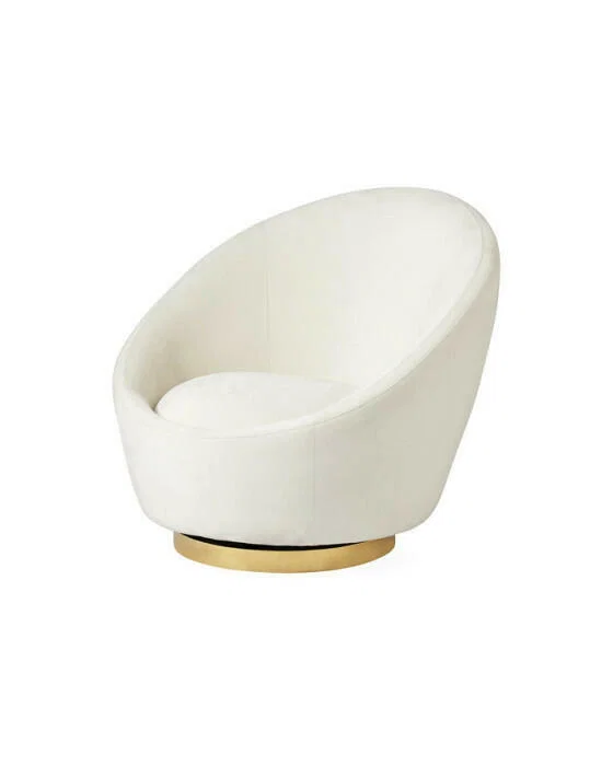 Ether Swivel Chair White