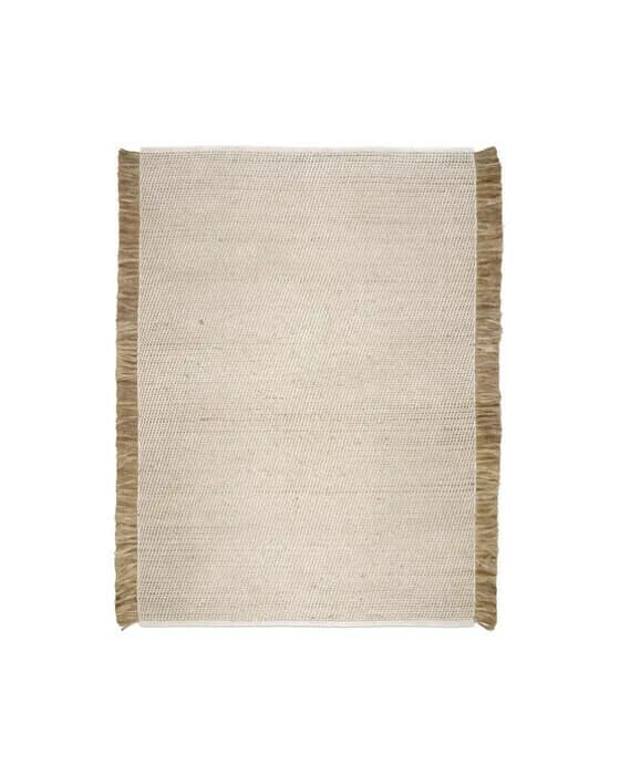 Goa Rug White/Jute