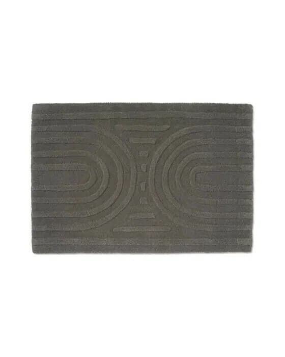 Curve Doormat Titanium