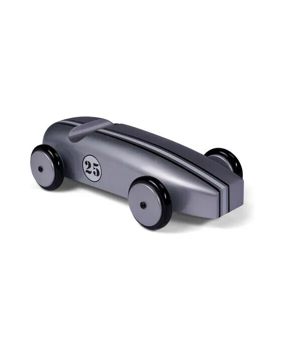 Wood Car Model, Silver
