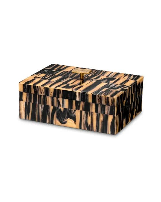 Capitola Box Black/Brown