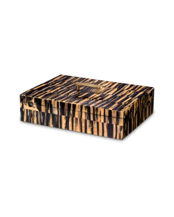 Capitola Box Black/Brown