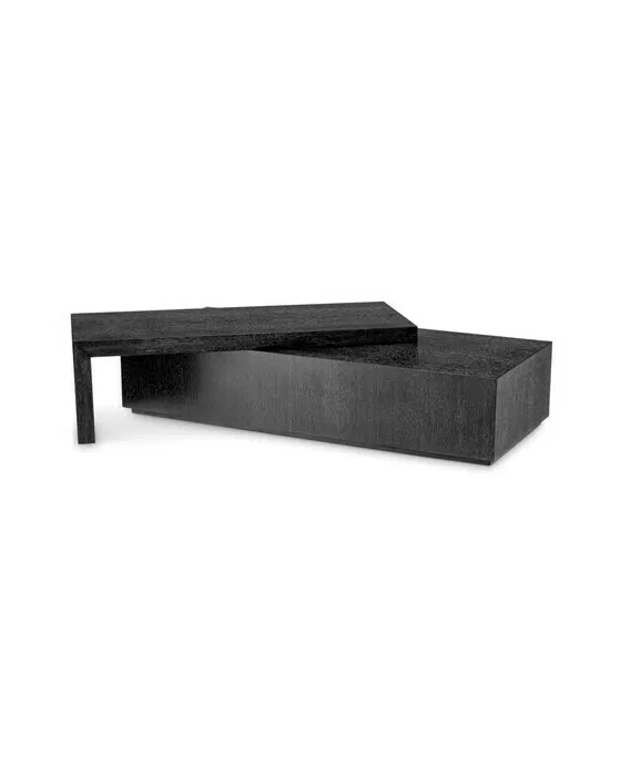Salento Coffee Table Charcoal Grey 2-set