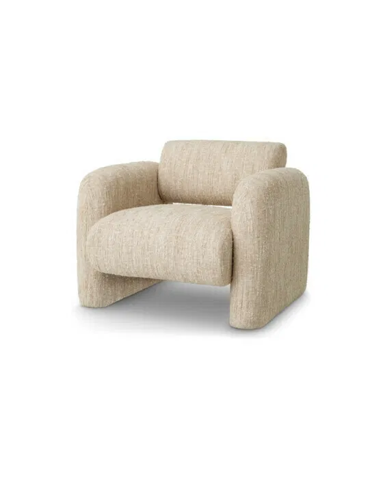 Vesper-Sessel Bouclé Sonata Cream