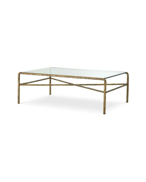 Xandria Couchtisch Antikmessing