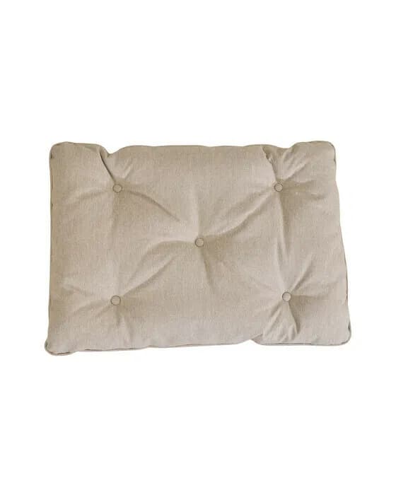 Hundebett Kissen sand