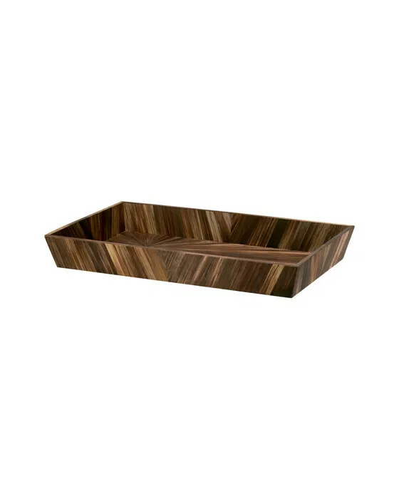 Harvard Desk Tray Marquetry Brown S
