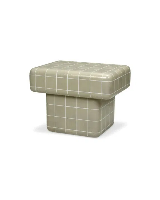 Mateo Side Table Light Grey