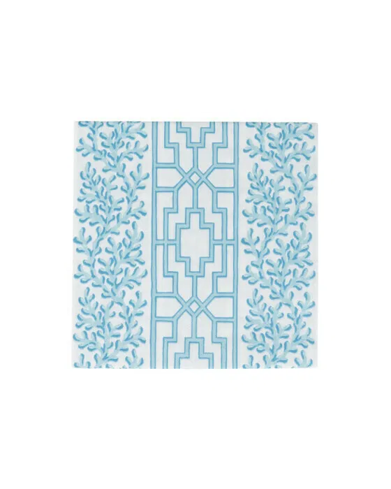 Coral And Trellis Robin's Egg Servietten 20er-Pack