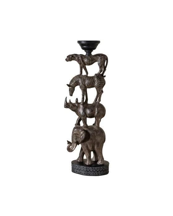 Totem-Kerzenhalter