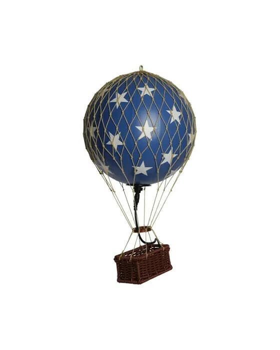 Travels Light Hot Air Balloon LED Blue Stars