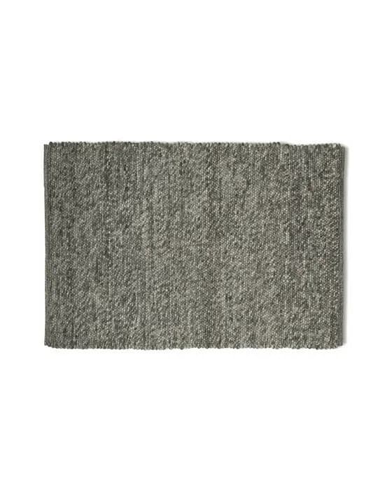 Merino Fußmatte grau