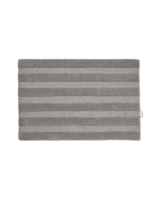 Stripe Fußmatte grau