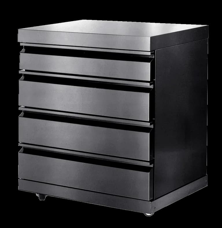 Black Collection - Modul mit 4 Schubladen  - Myoutdoorkitchen