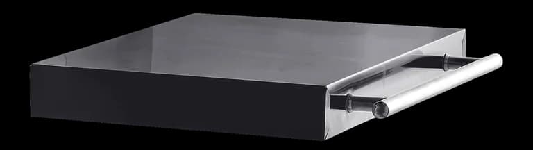 Black Collection - Abnehmbarer Seitentisch mit Griff - Myoutdoorkitchen