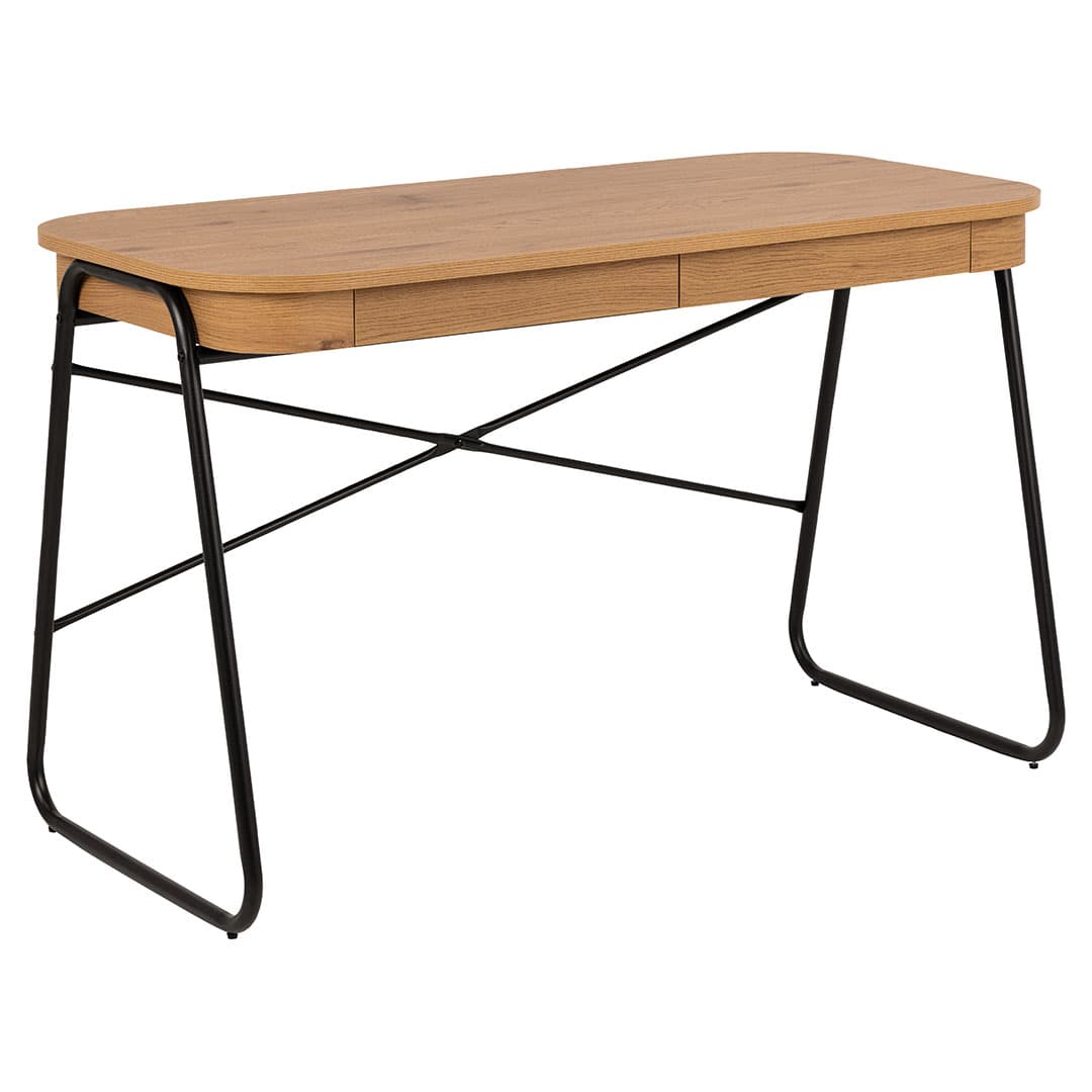 Blueton Schreibtisch 2 Schubladen natur.