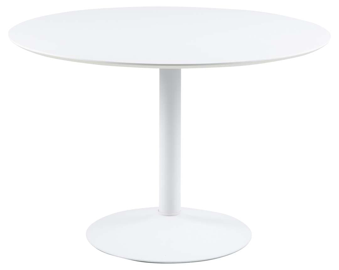 IBIZA Esstisch Ø110 cm weiß.