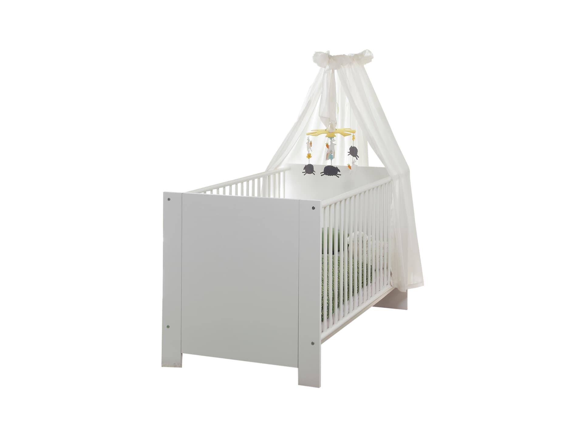Olja Kinderbett 70x140 cm, weiss.