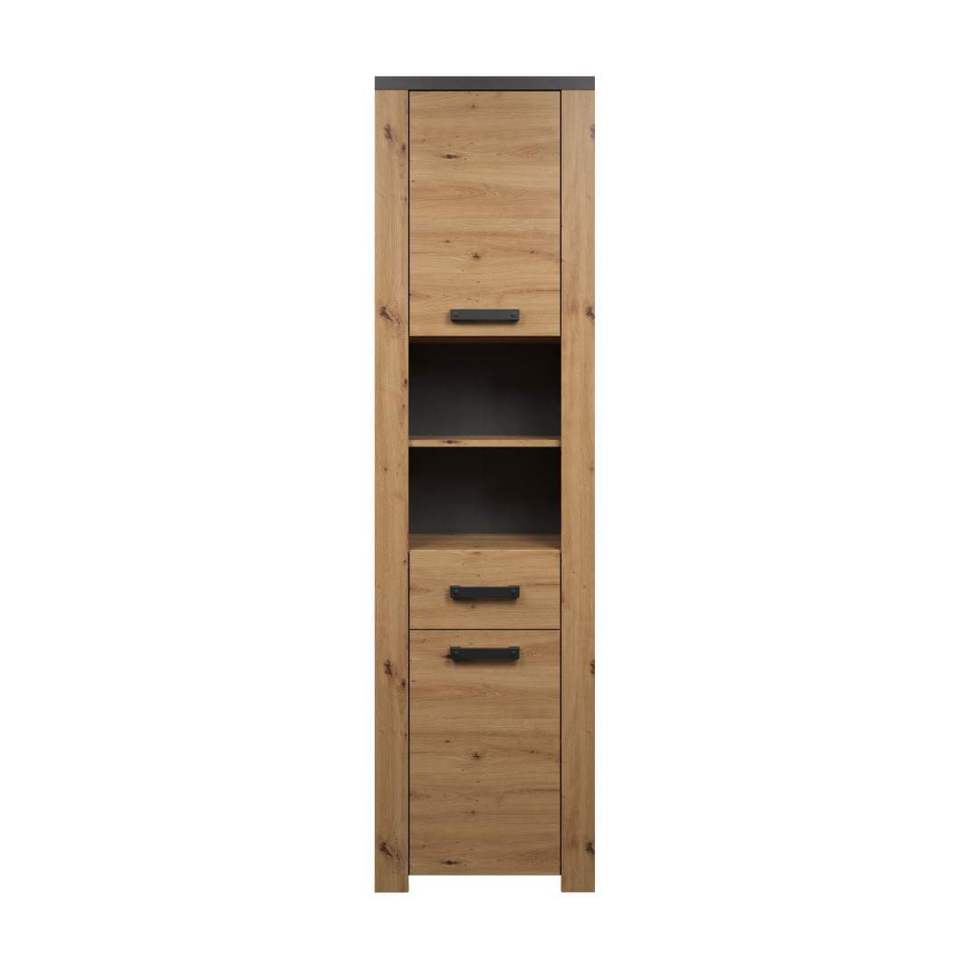 Follow Hochschrank Bad Eiche dekor.