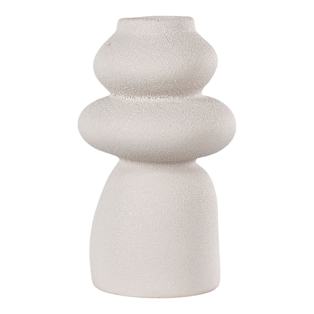 Oeiras Vase Keramik beige.