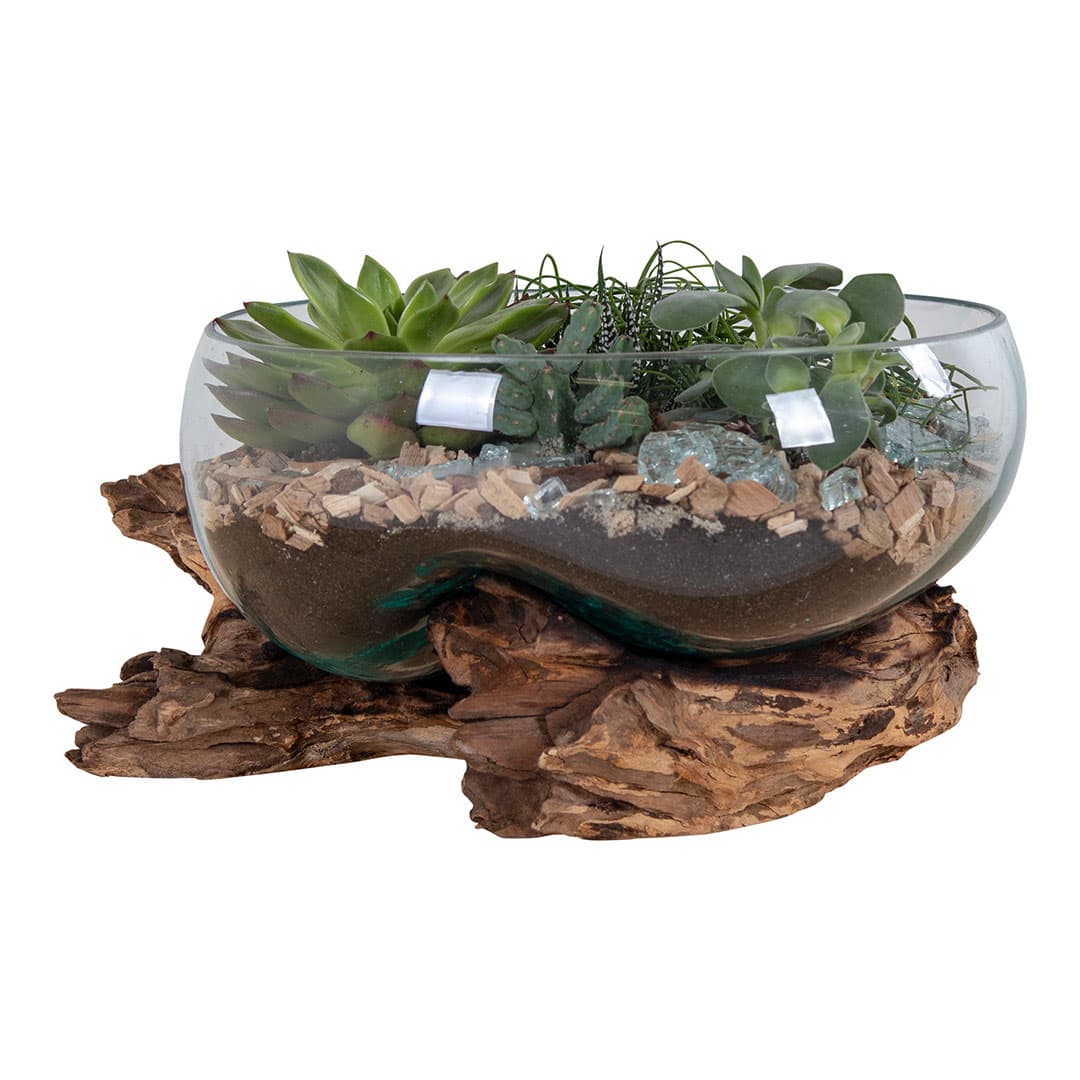 San Marino Waterdrop H20 cm Teak.