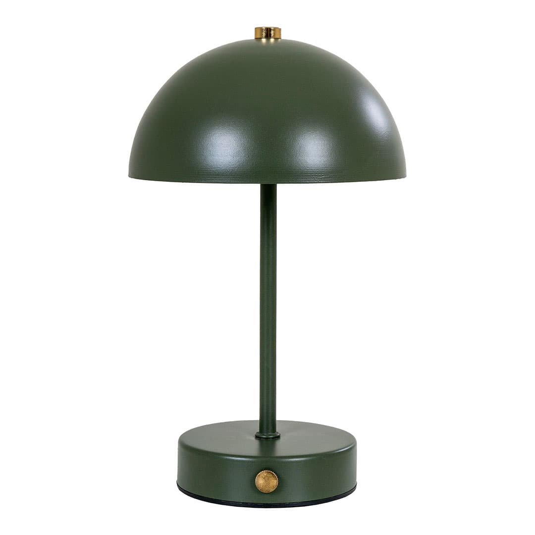 Holt Tischlampe LED wiederaufladbar grün.