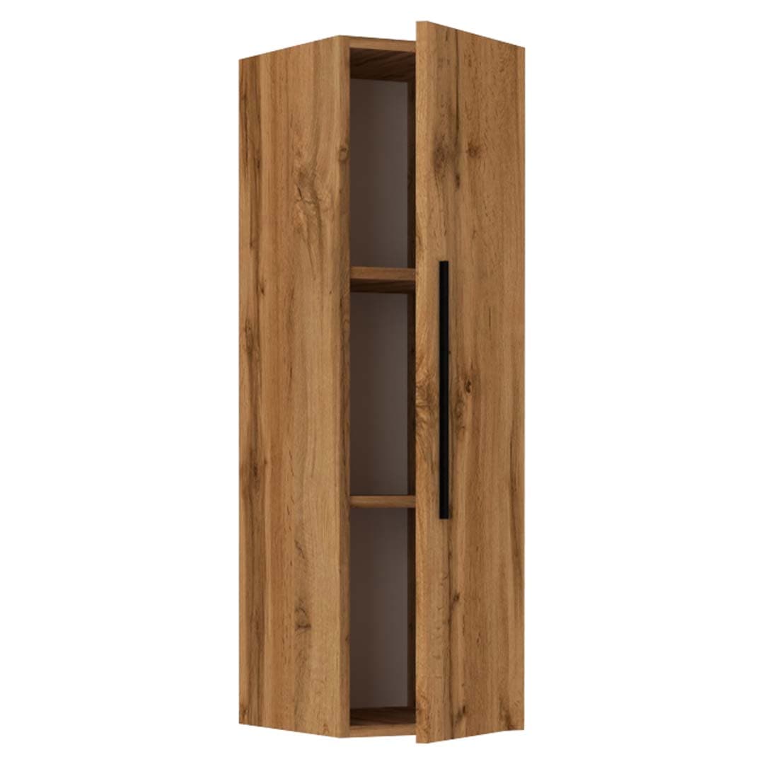 ArilaL TV Tisch wandschrank 1 Tür Eiche dekor.