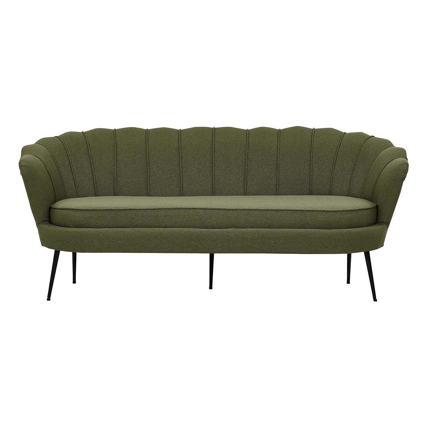 Calais Sofa 3 Personen grün.