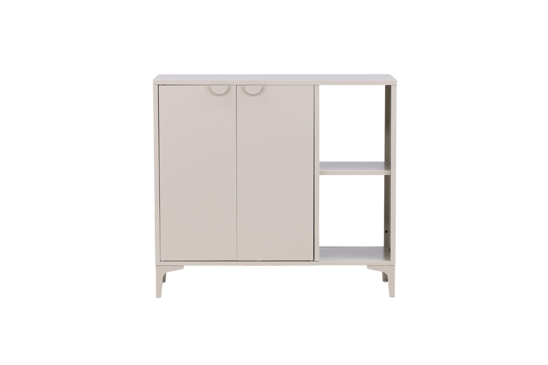 Piring Sideboard 2 Türen, 2 Regalböden beige.