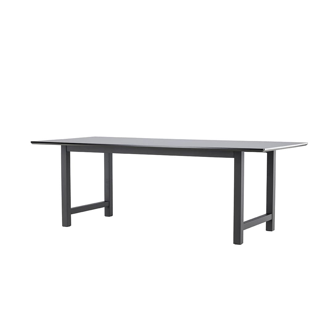 Oslo Esstisch 100x220cm schwarz.